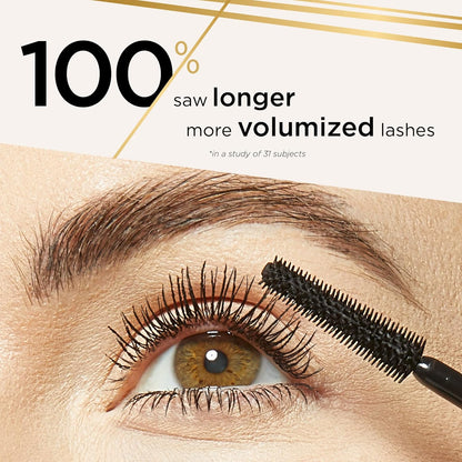 BARKOMA® Tubing Mascara – Lash Extensions in a Tube, Easy-to-Remove Eye Makeup, Clinically Proven to Volumize & Curl, 24Hr Smudge-Proof Longwear, Vegan & Cruelty-Free
