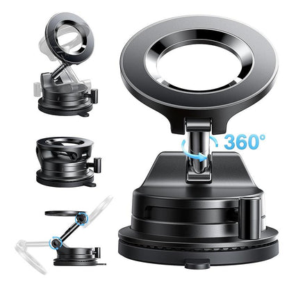 BARKOMA® Car Mount, Magnetic Phone Holders for Your Car, Vacuum Phone Mount for Car Accessories for Women Men Interior Jeep BMW, SuctionPro Gifts Kits, for iPhone 17 Pro Max 16 15 14 13