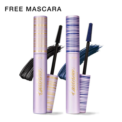 BARKOMA® Tubing Mascara – Lash Extensions in a Tube, Easy-to-Remove Eye Makeup, Clinically Proven to Volumize & Curl, 24Hr Smudge-Proof Longwear, Vegan & Cruelty-Free