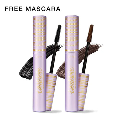 BARKOMA® Tubing Mascara – Lash Extensions in a Tube, Easy-to-Remove Eye Makeup, Clinically Proven to Volumize & Curl, 24Hr Smudge-Proof Longwear, Vegan & Cruelty-Free