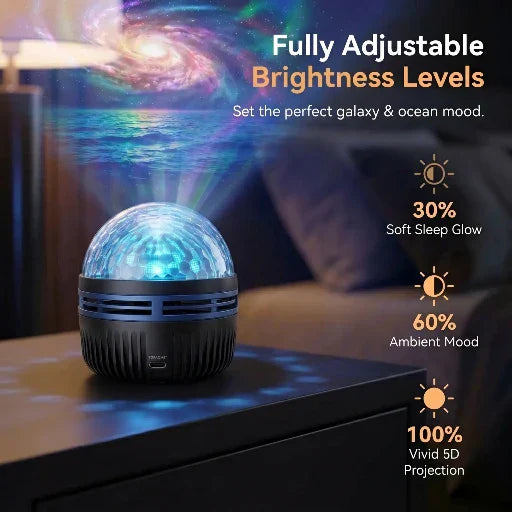 Topacme® 360° Night Light Projector - Smart Holographic Star Projector🌌✨