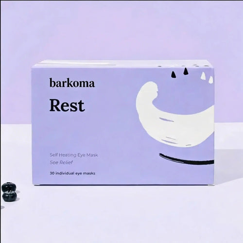 BARKOMA® Rest Self Heating Warm Compresses - Self Heating Eye Masks, Heated Eye Mask, Dry Eye Relief, Travel-friendly, Moisturizing, Hydrating